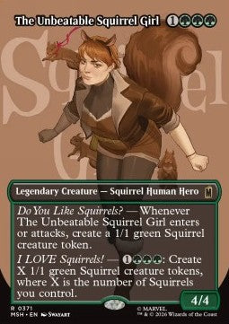The Unbeatable Squirrel Girl - Marvel Super Heroes: Extras (Rare) [XMSH-371]