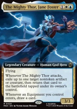 The Mighty Thor, Jane Foster - Marvel Super Heroes: Extras (Rare) [XMSH-420]