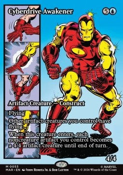 Cyberdrive Awakener - Marvel Source Material Cards (Mythic) [MAR-53]