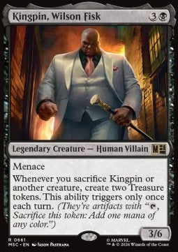 Kingpin, Wilson Fisk - Commander: Marvel Super Heroes: Extras (Rare) [XMSC-661]