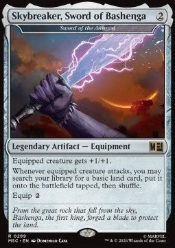 Sword of the Animist - Commander: Marvel Super Heroes (Rare) [MSC-289]