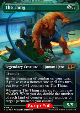 The Thing - Commander: Marvel Super Heroes: Collector's Edition (Mythic) [MSCC-878]