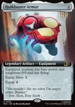 Hulkbuster Armor - Commander: Marvel Super Heroes: Extras (Rare) [XMSC-438]