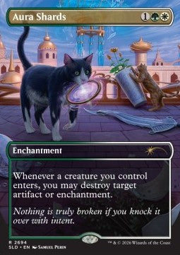 Aura Shards - Secret Lair Drop Series: Cats Are the Best Superdrop (Rare) [SLDCBS-2694]