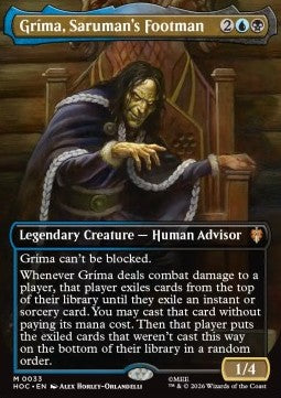 Gríma, Saruman's Footman (V.1) - The Hobbit: Eternal (Mythic) [HOC-33]