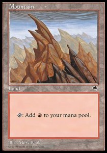 Mountain (V.4) - Tempest (Land)