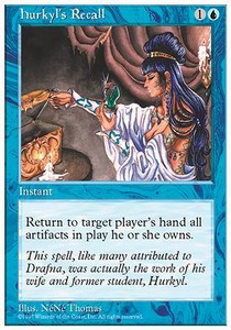 Hurkyl's Recall - Fifth Edition (Rare)