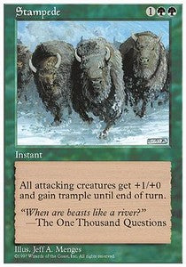 Stampede - Fifth Edition (Rare)