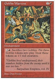 Goblin Warrens - Fifth Edition (Rare)