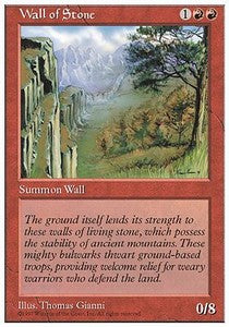 Wall of Stone - Fifth Edition (Uncommon)