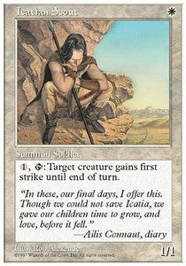 Icatian Scout - Fifth Edition (Common)