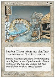 Icatian Town - Fifth Edition (Rare)