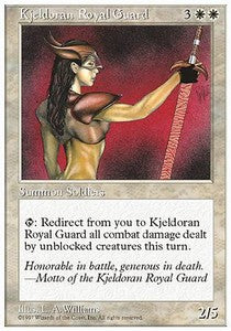 Kjeldoran Royal Guard - Fifth Edition (Rare)