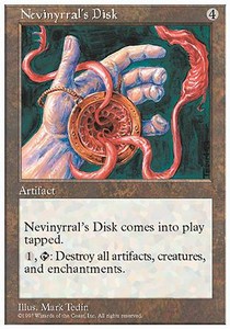 Nevinyrral's Disk⁣ - Fifth Edition⁣ (Rare)
