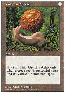 Wooden Sphere - Fifth Edition (Uncommon)