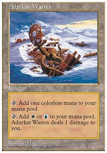 Adarkar Wastes - Fifth Edition (Rare)