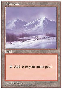 Mountain (V.1) - Fifth Edition (Land)