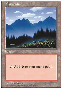 Mountain (V.4) - Fifth Edition (Land)