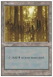Swamp (V.3) - Fifth Edition (Land)