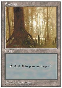 Swamp (V.4) - Fifth Edition (Land)