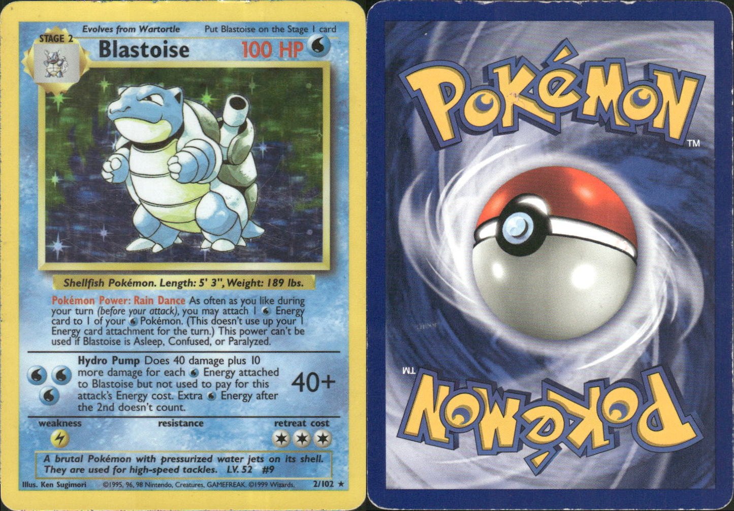 Blastoise (2/102) [Base Set Unlimited]