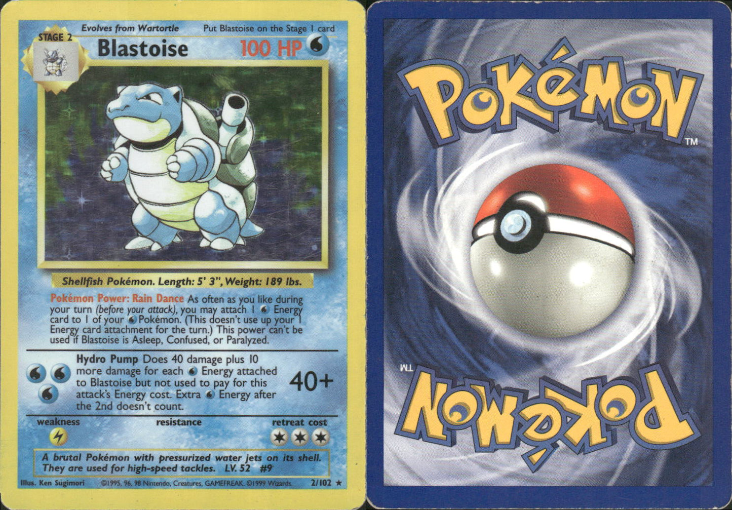 Blastoise (2/102) [Base Set Unlimited]