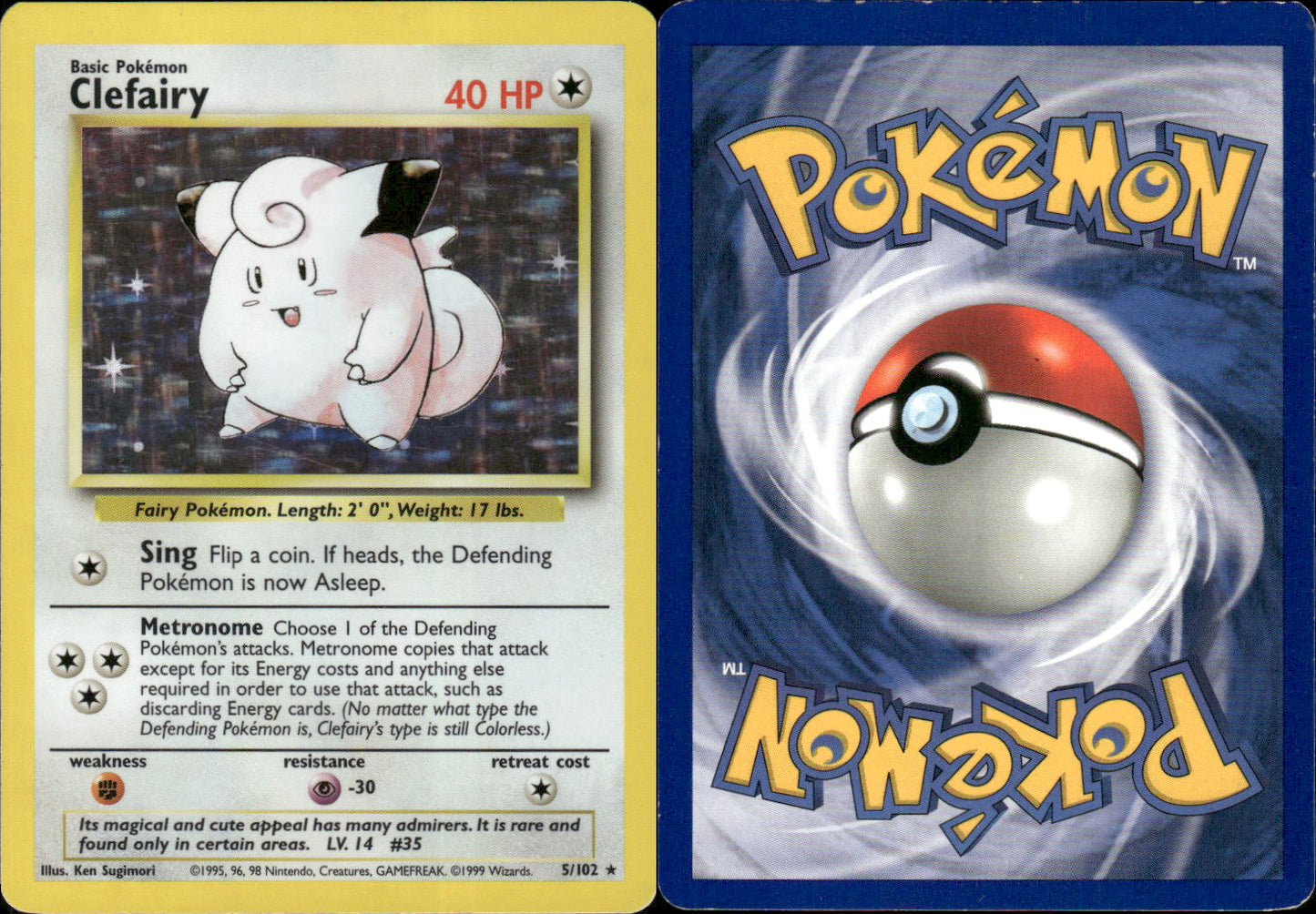 Clefairy (5/102) [Base Set Unlimited]