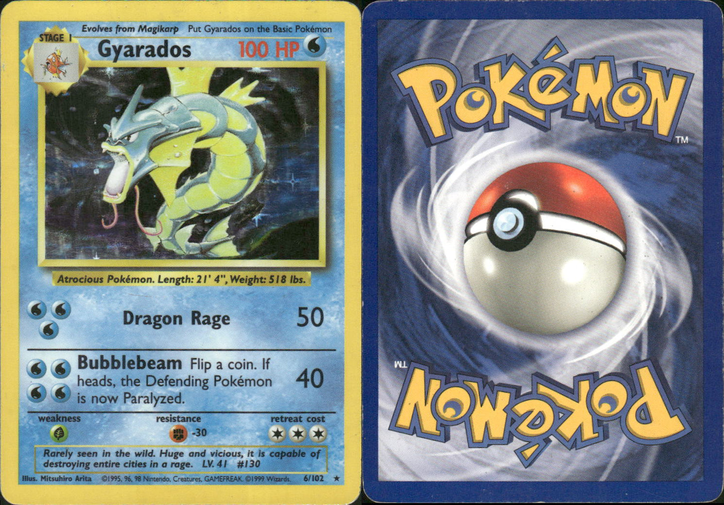 Gyarados (6/102) [Base Set Unlimited]