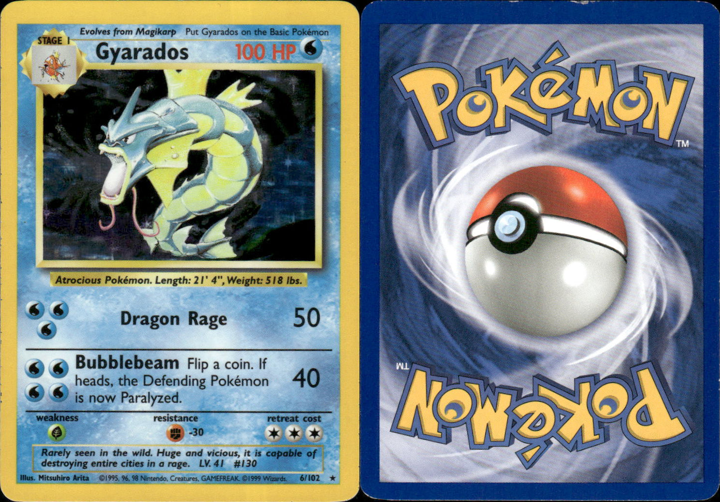 Gyarados (6/102) [Base Set Unlimited]