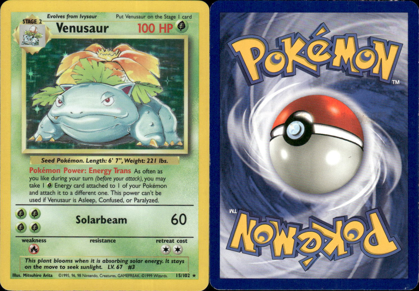 Venusaur (15/102) [Base Set Unlimited]