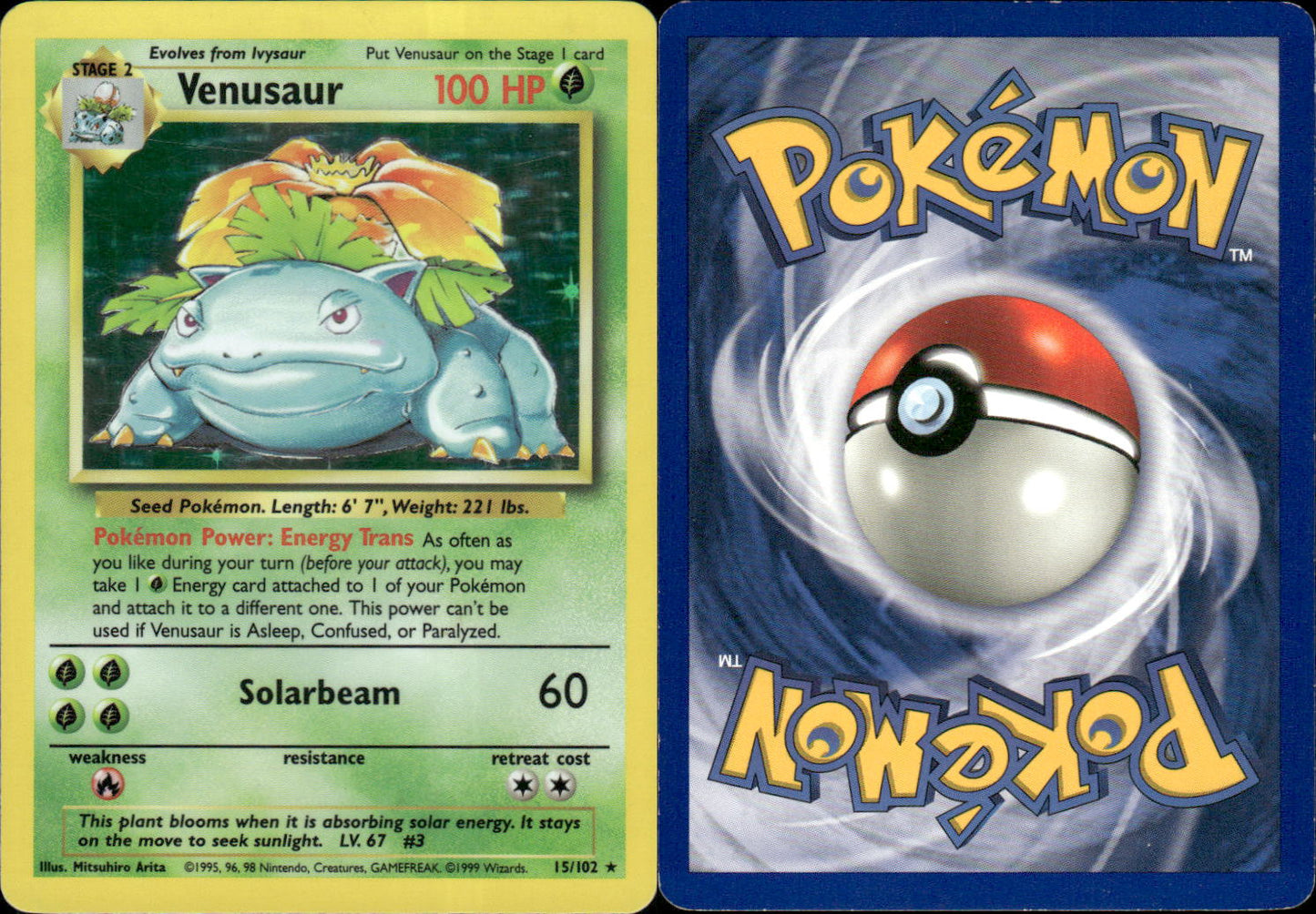 Venusaur (15/102) [Base Set Unlimited]