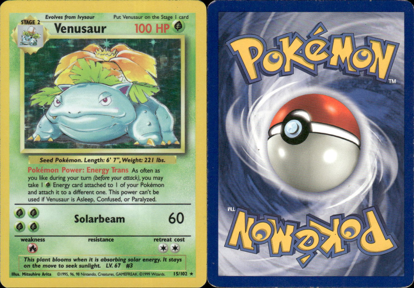 Venusaur (15/102) [Base Set Unlimited]