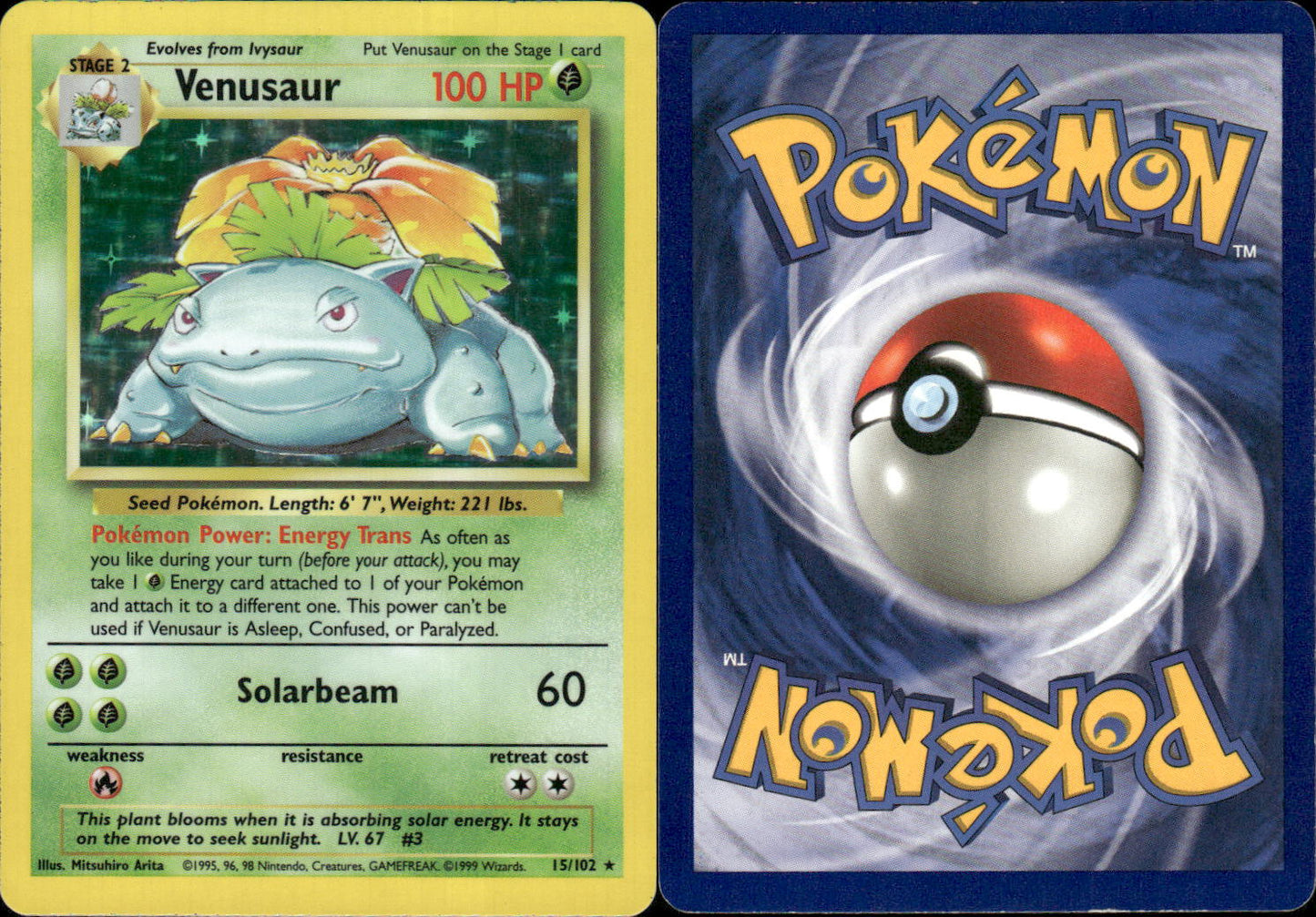 Venusaur (15/102) [Base Set Unlimited]