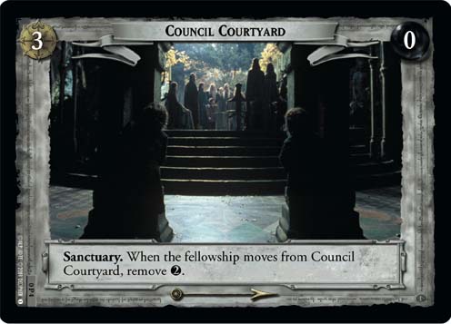 Council Courtyard  (0P4) [LotR Promo]