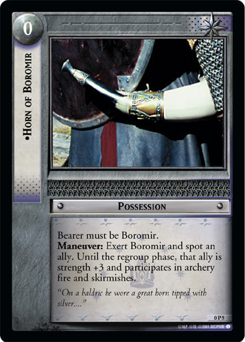 Horn of Boromir  (0P5) [LotR Promo]