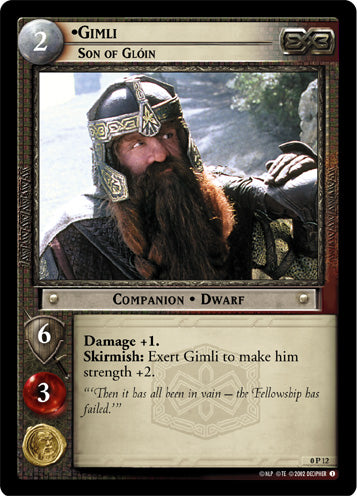 Gimli, Son of Gloin  (0P12) [LotR Promo]