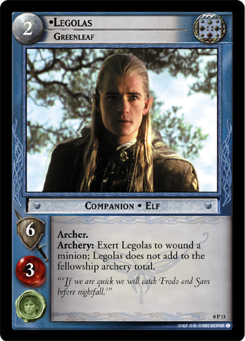 Legolas, Greenleaf  (0P13) [LotR Promo]