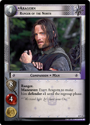 Aragorn, Ranger of the North  (0P14) [LotR Promo]