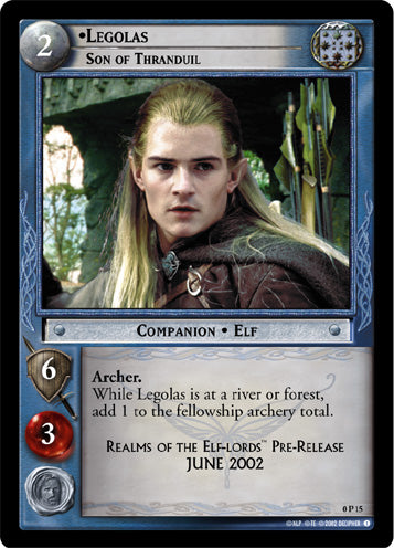 Legolas, Son of Thranduil  (0P15) [LotR Promo]