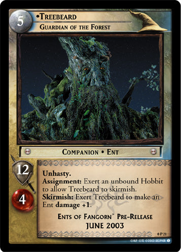 Treebeard, Guardian of the Forest  (0P21) [LotR Promo]