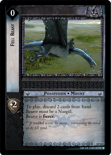 Fell Beast  (0P22) [LotR Promo]