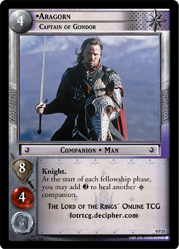 Aragorn, Captain of Gondor  (0P23) [LotR Promo]