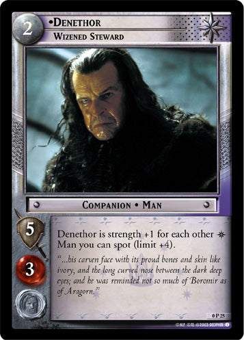 Denethor, Wizened Steward  (0P25) [LotR Promo]