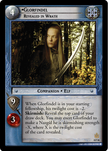 Glorfindel, Revealed in Wrath  (0P50) [LotR Promo]