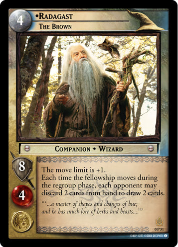 Radagast, The Brown  (0P51) [LotR Promo]