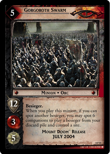 Gorgoroth Swarm  (0P55) [LotR Promo]