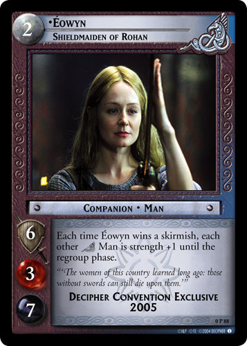 Eowyn, Shieldmaiden of Rohan  (0P88) [LotR Promo]