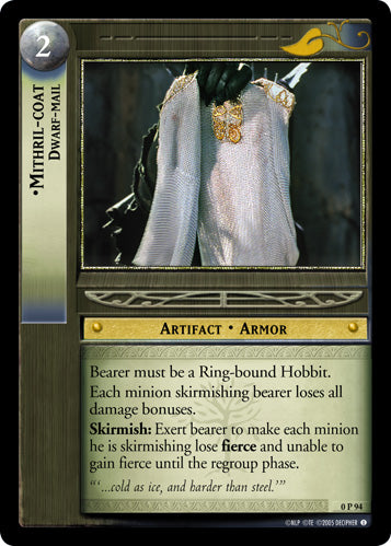 Mithril-coat, Dwarf-mail  (0P94) [LotR Promo]