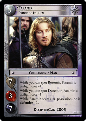 Faramir, Prince of Ithilien  (0P117) [LotR Promo]