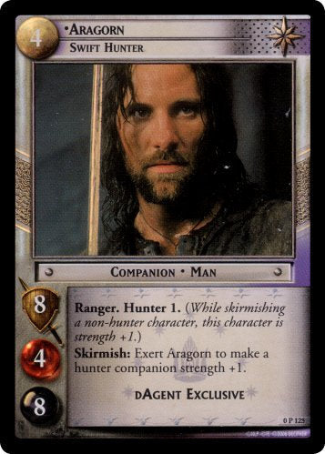 Aragorn, Swift Hunter  (0P125) [LotR Promo]